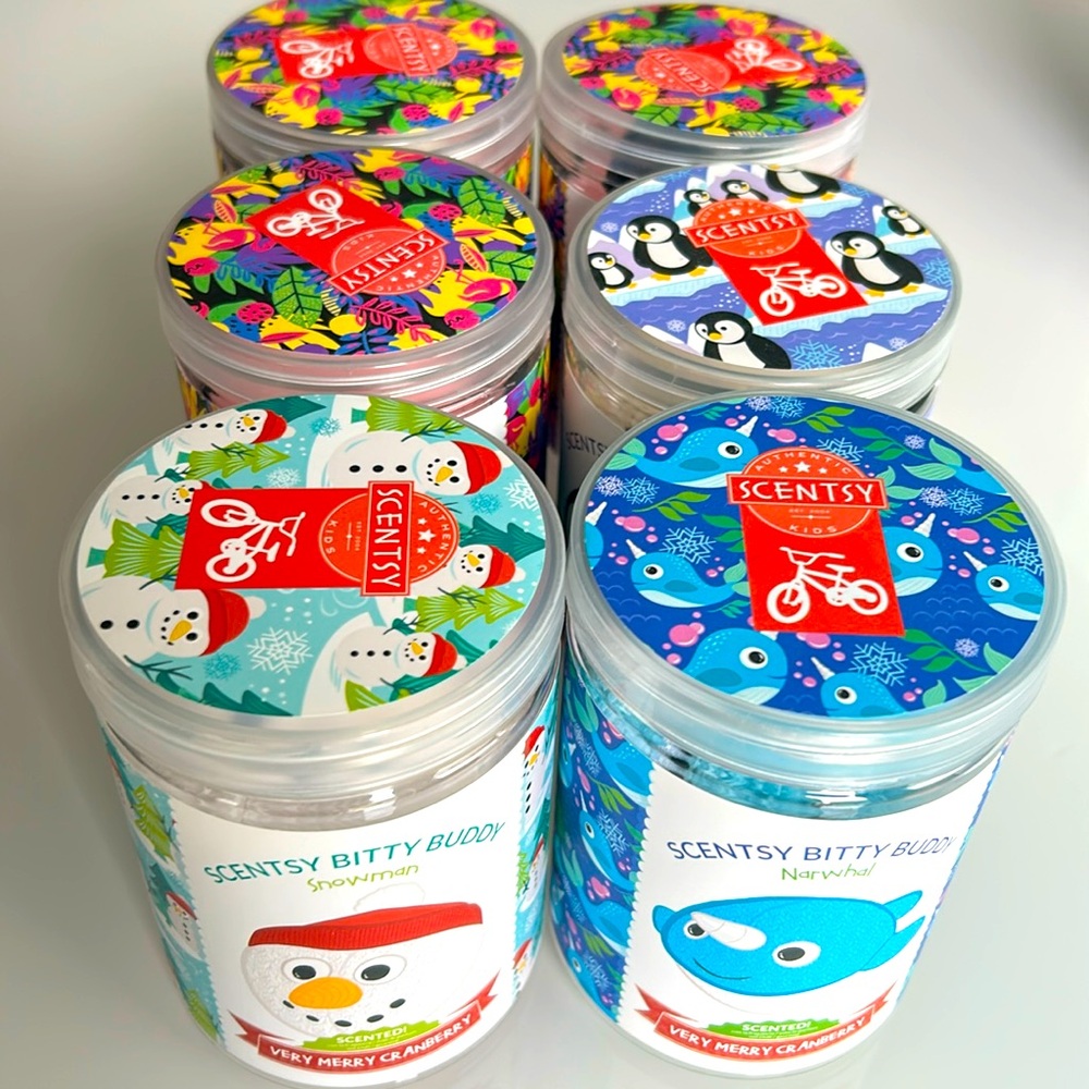 Scentsy Bitty Buddy x 6 BNIB
